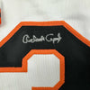 Autographed/Signed Orlando Cepeda San Francisco White Baseball Jersey Beckett BAS COA by Hall of Fame Sports Memorabilia