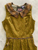 Acorn Collared Dress by Retrolicious