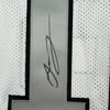 Framed Autographed/Signed Jakobi Meyers 35x39 Las Vegas Oakland White Color Rush Football Jersey Beckett BAS COA