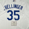 Autographed/Signed Cody Bellinger Los Angeles LA Dodgers White Authentic Baseball Jersey Fanatics COA
