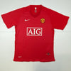 Autographed/Signed Cristiano Ronaldo Manchester United Red 2008 Soccer Futbol Jersey Beckett BAS COA/LOA