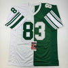 Autographed/Signed Vince Papale Philadelphia Green and White Split Football Jersey JSA COA