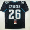 Autographed/Signed Miles Sanders Philadelphia Black Football Jersey JSA COA