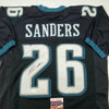 Autographed/Signed Miles Sanders Philadelphia Black Football Jersey JSA COA