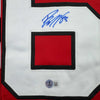 Autographed/Signed Jesper Bratt New Jersey Red Hockey Jersey Beckett BAS COA