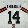Autographed/Signed Ken Anderson Cincinnati White Football Jersey JSA COA