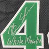 Autographed/Signed Brian Scalabrine White Mamba Boston Black Basketball Jersey JSA COA