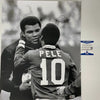 Autographed/Signed Pele Brazil Soccer Futbol 16x20 Photo with Muhammad Ali Beckett BAS COA Auto by Hall of Fame Sports Memorabilia
