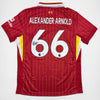 Autographed/Signed Trent Alexander-Arnold Liverpool Red Soccer Jersey Beckett BAS COA #2