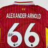 Autographed/Signed Trent Alexander-Arnold Liverpool Red Soccer Jersey Beckett BAS COA #2