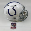 Autographed/Signed Jonathan Taylor Indianapolis Colts Full Size Replica Football Helmet FS F/S JSA COA