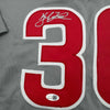 Autographed/Signed Kyle Tucker Chicago Grey Baseball Jersey JSA COA