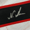 Autographed/Signed Nakobe Dean Georgia White College Football Jersey JSA COA