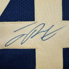 Framed Autographed/Signed Joey Porter Jr. 35x39 Pittsburgh Color Rush Football Jersey JSA COA