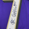 Autographed/Signed J.K. Dobbins Baltimore Purple Football Jersey JSA COA
