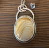 Stone + Silver Pendant Workshop | Beginner Silversmithing Class in Durango, Colorado by mend metalworks
