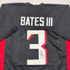 Autographed/Signed Jessie Bates III Atlanta Black Football Jersey JSA COA