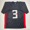 Autographed/Signed Jessie Bates III Atlanta Black Football Jersey JSA COA