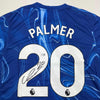 Autographed/Signed Cole Palmer Chelsea FC Blue Soccer Futbol Jersey Beckett BAS COA