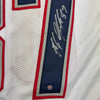 Autographed/Signed Rob Gronkowski New England White Football Jersey Steiner COA