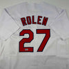 Autographed/Signed Scott Rolen St. Louis White Baseball Jersey Beckett BAS COA