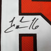 Autographed/Signed Josh Cribbs Cleveland Football Orange Jersey JSA COA by Hall of Fame Sports Memorabilia