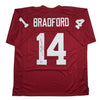 Autographed/Signed Sam Bradford Oklahoma Red College Football Jersey Beckett BAS COA by Hall of Fame Sports Memorabilia