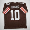 Autographed/Signed Quinshon Judkins Cleveland Football Brown Jersey Beckett BAS COA by Hall of Fame Sports Memorabilia