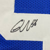 Autographed/Signed Quenton Nelson Indianapolis Blue Football Jersey JSA COA