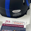 Autographed/Signed Jonathan Taylor Indianapolis Colts Eclipse Mini Football Helmet JSA COA