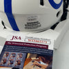 Autographed/Signed Jonathan Taylor Indianapolis Colts Lunar Eclipse Mini Football Helmet JSA COA