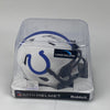 Autographed/Signed Jonathan Taylor Indianapolis Colts Lunar Eclipse Mini Football Helmet JSA COA