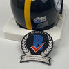 Autographed/Signed Chase Claypool Pittsburgh Steelers Mini Football Helmet Beckett BAS COA