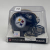 Autographed/Signed Chase Claypool Pittsburgh Steelers Mini Football Helmet Beckett BAS COA
