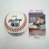 Autographed/Signed Ronald Acuna Jr. Braves 150th Anniversary Rawlings Official Major League ROML Baseball JSA COA