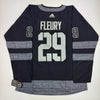 Autographed/Signed Marc-Andre Fleury Vegas Golden Knights Black Hockey Jersey Fanatics COA