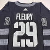 Autographed/Signed Marc-Andre Fleury Vegas Golden Knights Black Hockey Jersey Fanatics COA