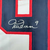 Autographed/Signed Mia Hamm White Soccer Team USA United States World Cup Jersey Beckett BAS COA