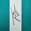 Autographed/Signed Travis Etienne Jr. Jacksonville Teal Football Jersey Beckett BAS COA