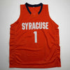 Autographed/Signed Jim Boeheim Syracuse Orange Coach College Basketball Jersey JSA COA by Hall of Fame Sports Memorabilia