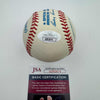 Autographed/Signed Early Wynn Rawlings Official American League Baseball OAL JSA COA