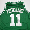 Autographed/Signed Payton Pritchard Boston Green Basketball Jersey JSA COA by Hall of Fame Sports Memorabilia