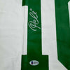 Autographed/Signed Pele New York Cosmos White Soccer Futbol Jersey Beckett BAS COA