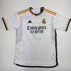 Autographed/Signed Jude Bellingham Real Madrid White Soccer Jersey Beckett BAS COA