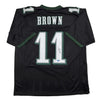 Autographed/Signed AJ A.J. Brown Philadelphia Black Football Jersey Beckett BAS COA by Hall of Fame Sports Memorabilia