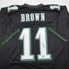 Autographed/Signed AJ A.J. Brown Philadelphia Black Football Jersey Beckett BAS COA by Hall of Fame Sports Memorabilia