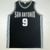 Autographed/Signed Tony Parker San Antonio Black Basketball Jersey Steiner COA