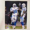 Autographed/Signed Marvin Harrison Indianapolis Colts 8x10 Football Photo PIA COA