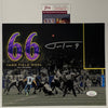 Autographed/Signed Justin Tucker Baltimore Ravens 66 Yd GW FG 8x10 Football Photo JSA COA
