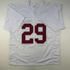 Autographed/Signed Minkah Fitzpatrick Alabama White College Football Jersey JSA COA